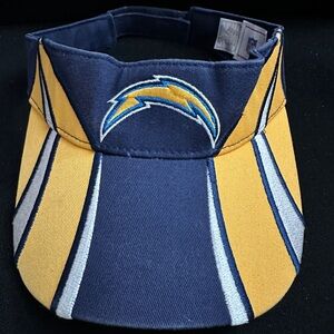 Vintage San Diego Chargers NFL Sports Visor Blue/Yellow